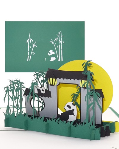 Panda orsetti bambù - orsetti,