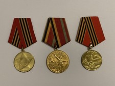 Lotto 3 Medaglie Militari URSS