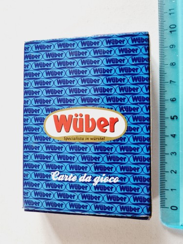 Carte gioco wuber - wuber, wurstel