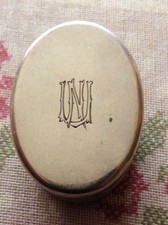 Scatola portagioie portapillole in argento Ciardetti Firenze vintage silver box