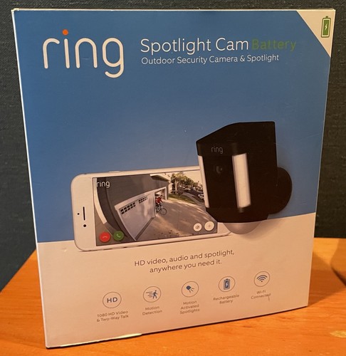 Ring spotlight cam telecamera - cam,