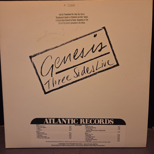 Genesis three sides live - genesis,