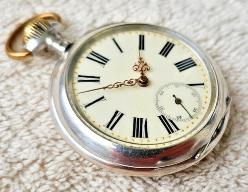 Antico orologio tasca - antico, da