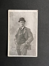 CARTOLINA MILANO - PUBBLICITARIA CICLI "GERBI" DI GIOVANNI GERBI CON AUTOGRAFO