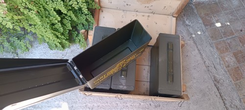 Cassa legno militare - , cassette