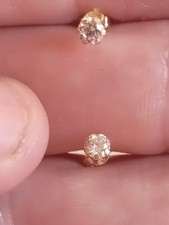 Orecchini ORO GIALLO a forma di Cerchio  ORO 18KT 750% 