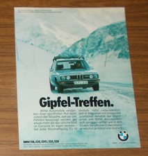 Rara Pubblicità BMW 528 -