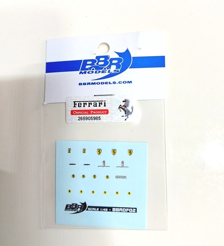 Kit decals ferrari universale - decals,