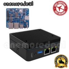 Scheda di sviluppo interfaccia di rete EMMC 2 + scheda core RK3568 CM3I e custodia in metallo