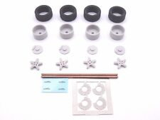 ALEZAN MODELS . ACCESSOIRES 1/43 . SET DE 4 ROUES SCHNITZER + 4 DECALS .