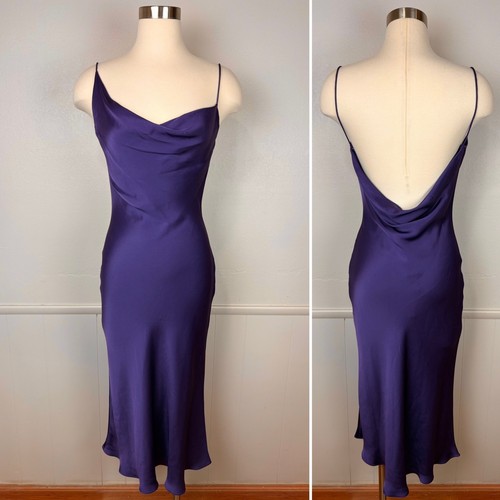 Abito midi drappeggiato slip