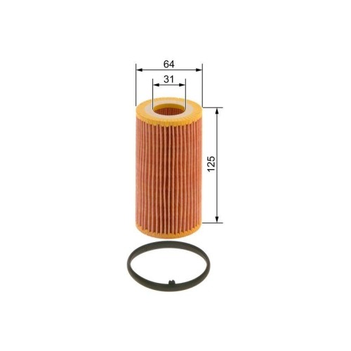 Filtro olio bosch - filtro,
