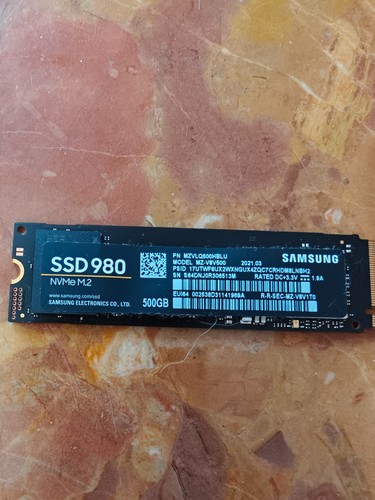 Samsung 980 500gb ssd - ssd, nvme
