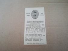 Sterbebilder Folgaria kuk WW1