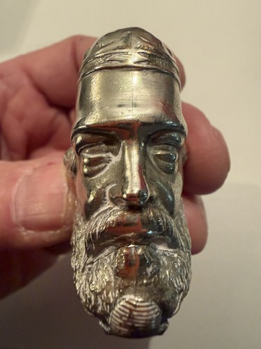 Antique kings head - head, silver