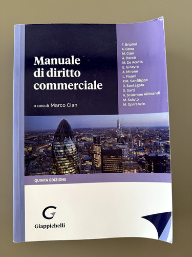 Manuale diritto commerciale - di,