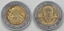 Messico 5 Pesos Moneta commemorativa 2009 Indipendenza: Pedro Moreno Km #910