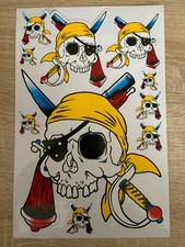 Adesivi PIRATA TESCHIO BANDANA