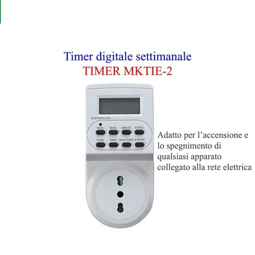 Timer digitale settimanale - timer,