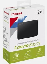 Toshiba Canvio Basics HDTB320EK3CA - Hard Disk Esterno 2TB 2,5'' - Nero