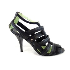 Décolleté nere SPORTMAX Max Mara scarpe donna sandali stivaletti pelle nuovi