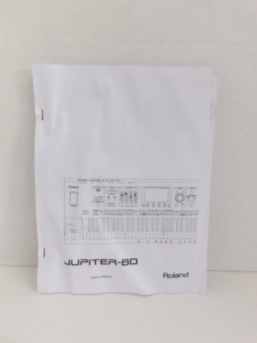 Roland jupiter manuale - roland,