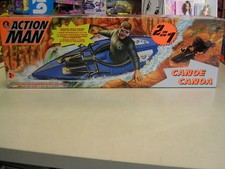 HASBRO ACTION MAN CANOA VEICOLO VINTAGE