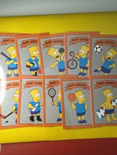 SET 10 CARTE Bart Simpson