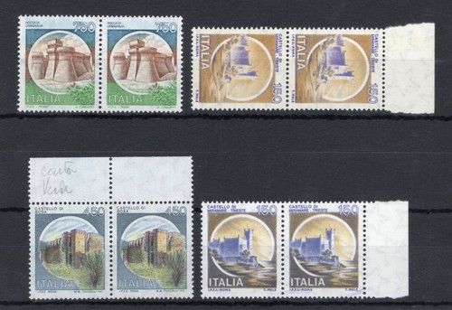 Italia castelli varietà - castelli, 4x