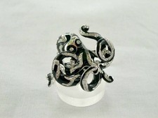 ANELLO POLPO IN ARGENTO 925 IN