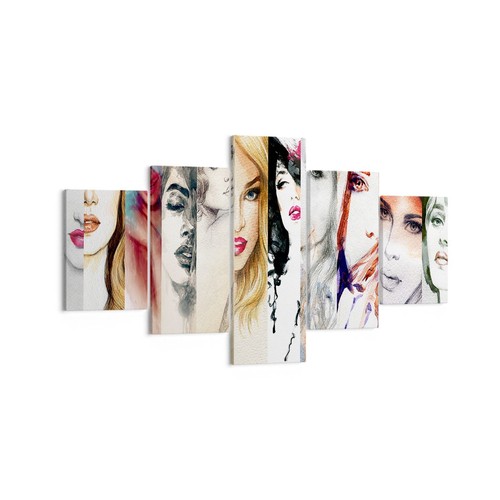 Quadro tela 125x70cm - quadro, donne