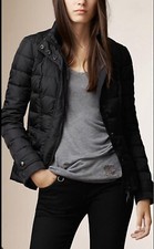 Piumino trapuntato nero