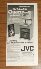 Rara Pubblicità Vintage JVC
