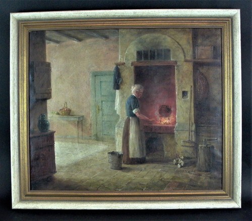 Dipinto olio tela genere - olio,