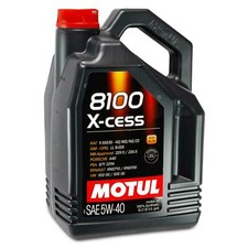 5 Litri olio motore MOTUL 5W40 8100 X-CESS GEN2 VW 502.00 505.00 MB 229.5 A3/B4