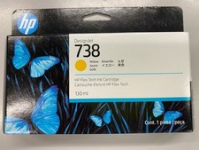 HP 738 INKJET DESIGNJET GIALLO