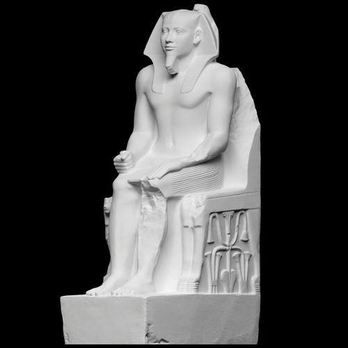 Statua scultura faraone - scultura, re