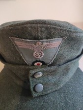 Ww2 Berretto Da Campo Soldato Tedesco Wehrmacht Einheitsfeldmuze 1943 M-43