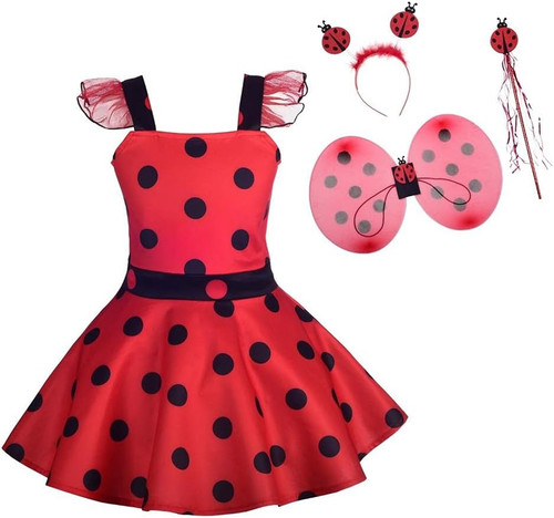 Vestito costume ladybug - vestito,