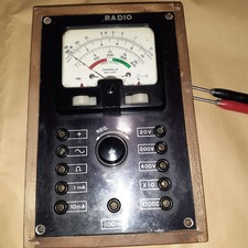 Tester analogico anni '50  - Radio Scuola Italiana di Torino  ( Elettra )