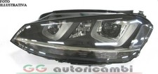 FARO PER VOLKSWAGEN GOLF VII 12>17 GTD XENON D3S/H7 CON LED DESTRO