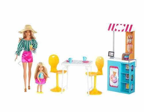 Barbie table chair shoppe - table,