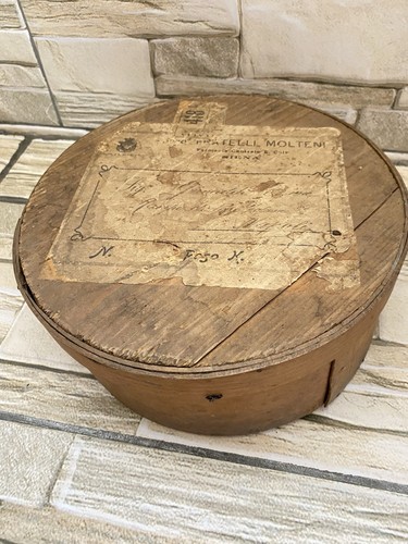 Antica scatola legno da - in,