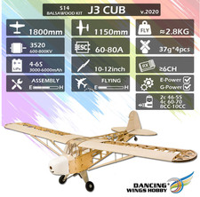 Valueplanes J3 Cub Balsa Kit