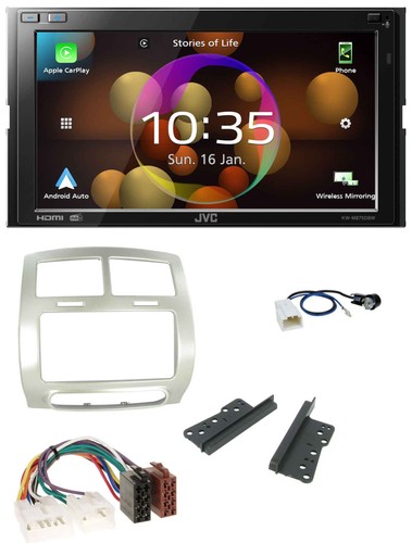 Jvc dab mp3 2din - mp3, usb