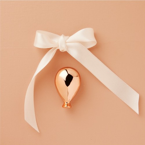 Calamita palloncino oro - , rosa