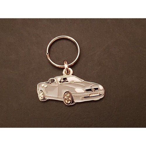 Porte clés profil mercedes - porte-clés,