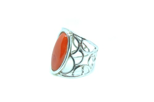 Anello argento 925 rodiato - in,