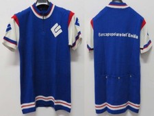 MAGLIA SHIRT JERSEY EROICA CICLISMO CYCLING WOOL BPER BANCA MODENA ITALY VINTAGE
