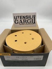 PACCO DI PEZZI 100 DISCO PER LEVIGATRICE Ø 150mm MIRKA GRANA P100-120-150-180